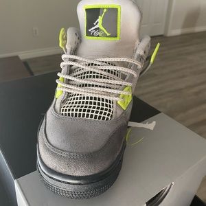 Neon Jordan 4s